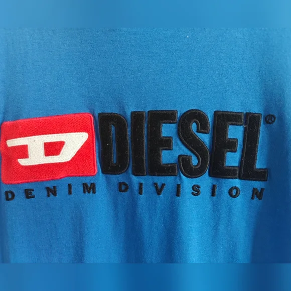 Diesel T Shirt Blue XS Vintage - Picture 4 of 7